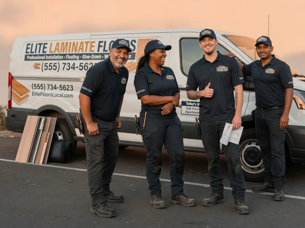 Laminate flooring installation company in Kinnear, WY